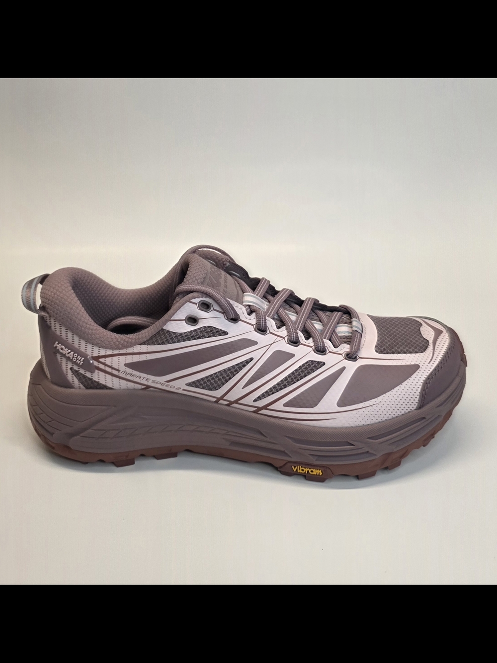 Hoka One One Mafate Speed 2 Classic Mauve Carnation Women's Size 9 - Picture 3 of 11